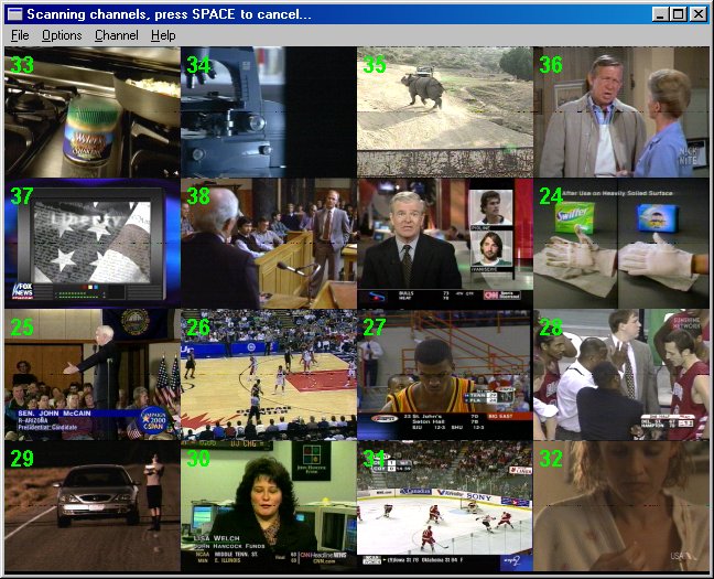 Channel surfing