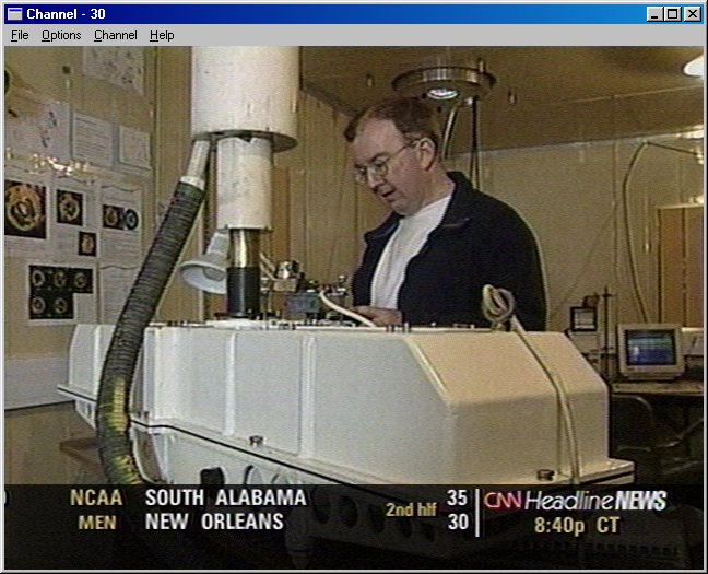 TV Viewer main window