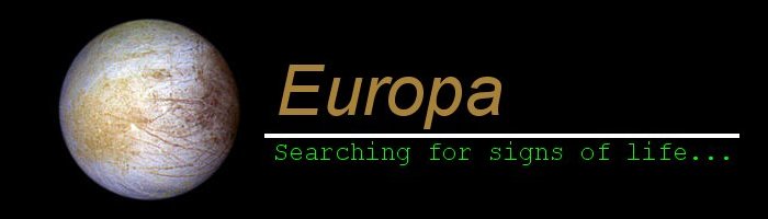 Europa: Searching for signs of life...